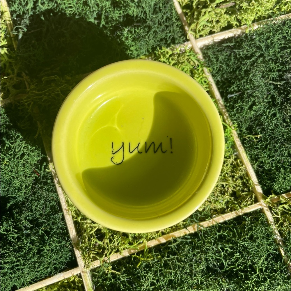 Bright Green Mini Ceramic Treat Bowl